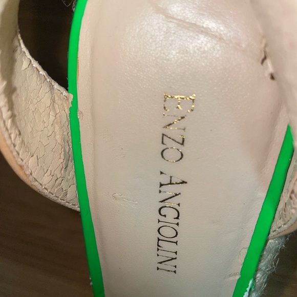 Enzo Angiolini Bold Color Wedges💚🩷 - Picture 3 of 3